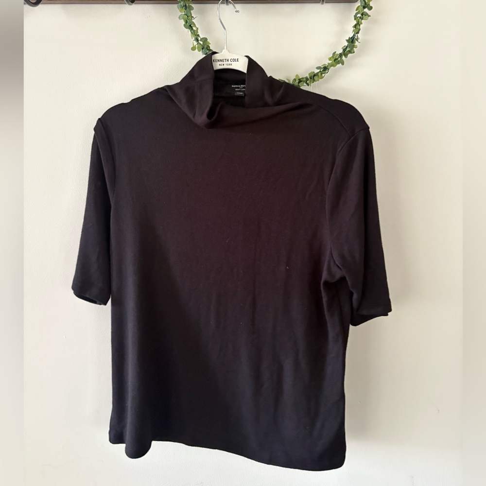 Banana Republic Factory Black Short Sleeve Top